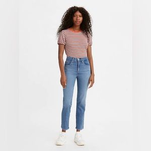 LEVI’S 724 HIGH RISE SLIM STRAIGHT CROP WOMEN'S JEANS